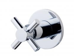 Wiesbaden Cross Inbouw Stopkraan 12 Chroom wiesbaden kopen in de aanbieding