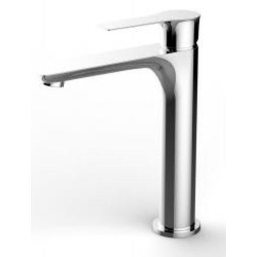 Wiesbaden Casma ��nhendel-wastafelmengkraan hoog chroom 