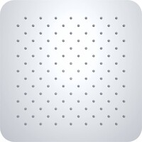 Wiesbaden UFO Luxe hoofddouche vierkant 300mm Ultra plat RVS