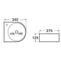 Wiesbaden Erato fontein 340x275x120 wit