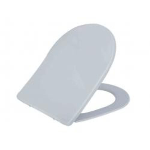 Wiesbaden Shade Slim toiletzitting + deksel one-touch wit 