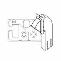 Toiletblokhouder montageset tbv Geberit UP-100