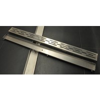 Tegelrooster Douchegoot Wiesbaden RVS 90x7cm