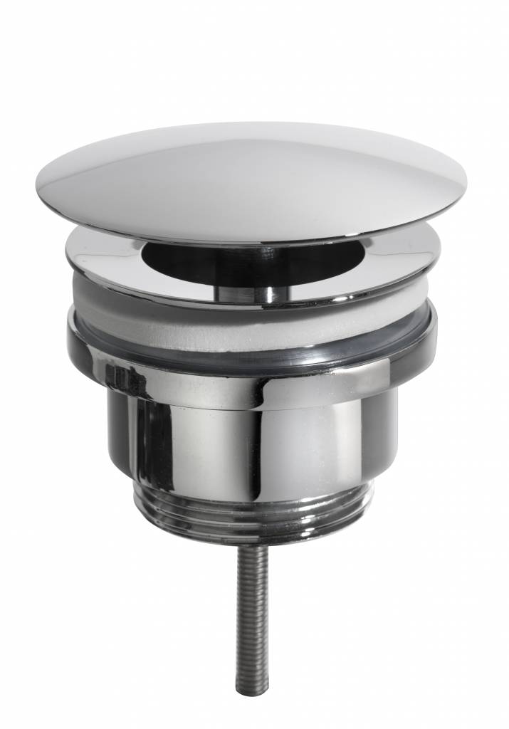 Wiesbaden Plug Vast Niet afsluitbaar 5'4 Inch Chroom
