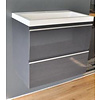Wiesbaden onderkast 60cmx36cm zo.wastafel gl.grijs