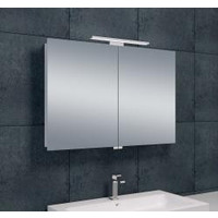 Wiesbaden Luxe spiegelkast +Led verlichting 90x60x14cm