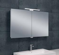 Wiesbaden Luxe spiegelkast +Led verlichting 100x60x14 cm