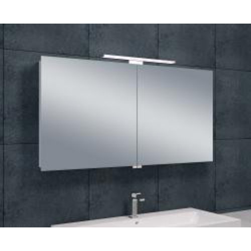 Wiesbaden Luxe spiegelkast +Led verlichting 120x60x14cm 