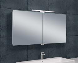 Wiesbaden Luxe spiegelkast +Led verlichting 120x60x14 cm