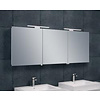 Wiesbaden Wiesbaden Luxe spiegelkast +Led verlichting 160x60x14cm