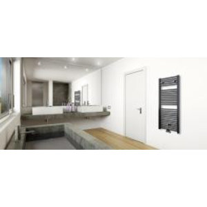 Wiesbaden Wiesbaden Elara sierradiator antraciet 1185x450 m/o aansl.