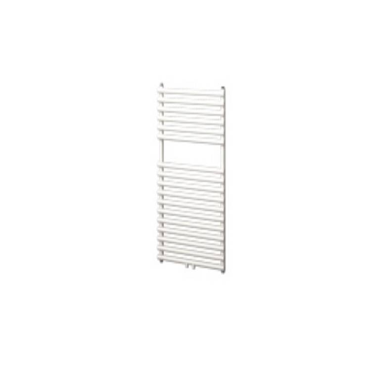 Plieger Designradiator Florian Enkel 391 Watt Middenaansluiting 72,2x50 cm Wit Designradiator Floria