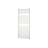 Plieger Designradiator Plieger Florian Enkel 881 Watt Middenaansluiting 140,6x60 cm Wit
