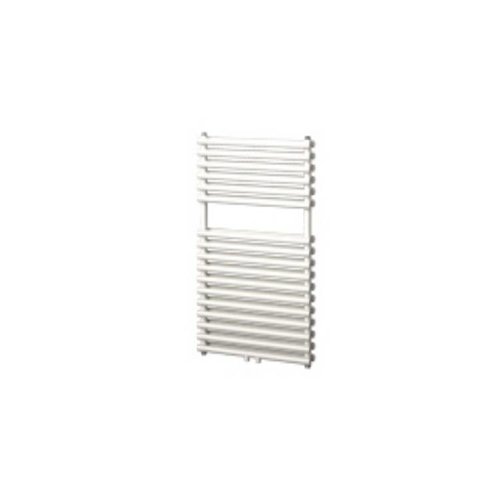 Designradiator Plieger Florian Dubbel 505 Watt Middenaansluiting 72,2x50 cm Wit 