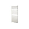 Designradiator Plieger Florian Dubbel 980 Watt Middenaansluiting 140,6x50 cm Wit