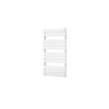 Designradiator Plieger Genua 558 Watt Zijaansluiting 112x55 cm Wit