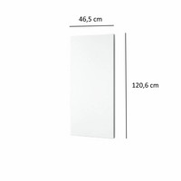 Designradiator Plieger Perugia 549 Watt Middenaansluiting 120,6x45,6 cm Wit