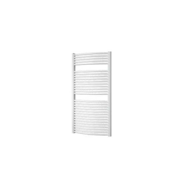 Designradiator Plieger Onda 804 Watt Zijaansluiting 119,6x58,5 cm Wit Designradiator Plieger Onda 80