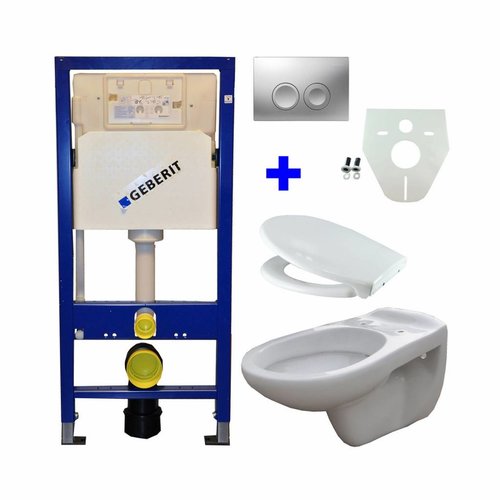 Geberit UP 100 + Neptunus WC +Ultimo zitt + Delta 21 matchr 