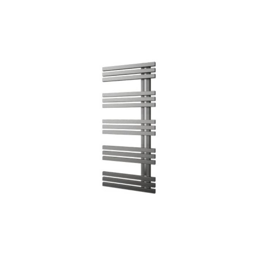 Designradiator Plieger Inox Suono Sinistra/Destra Middenaansluiting Inox-Look (twee varianten)