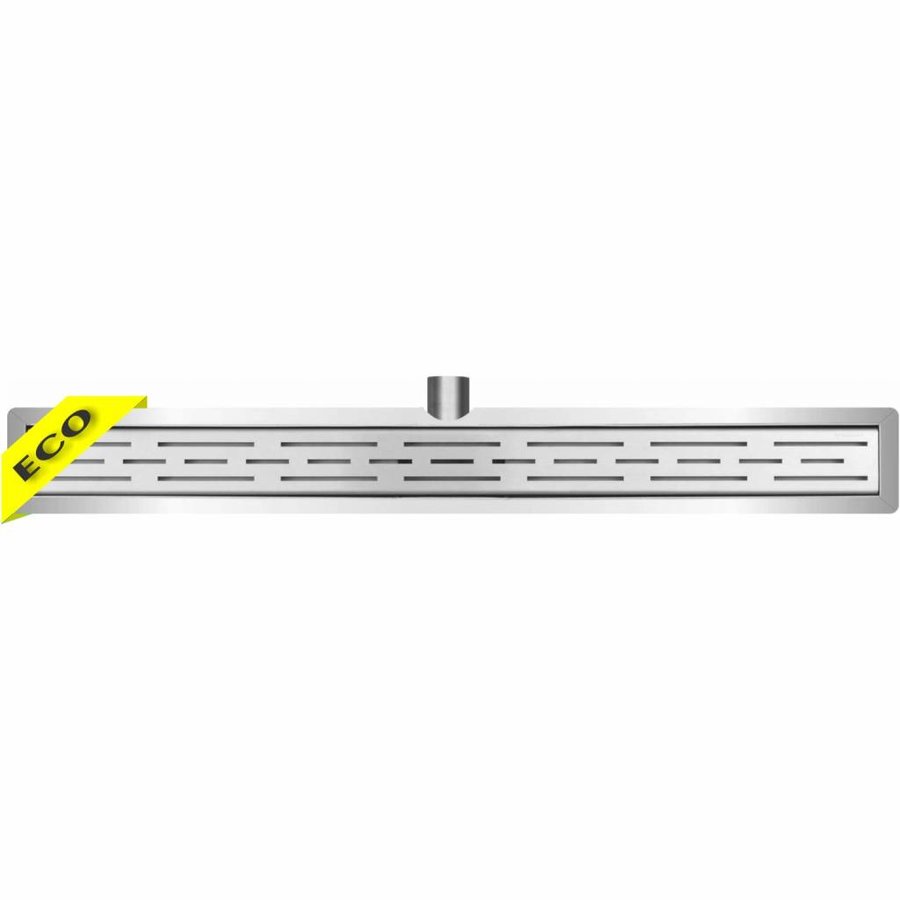 Douchegoot Wiesbaden Eco RVS Met Flens 100cm