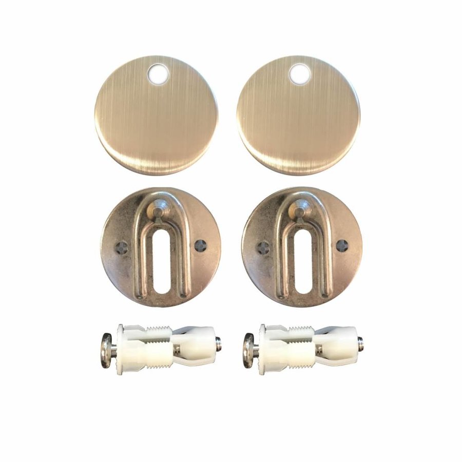 Bevestigingset tbv Flatline 2.0  zitting RVS