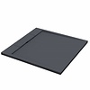 Best Design Douchebak Best Design Decent 90x90x3.5 cm Solid Surface Mat Zwart