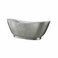 Vrijstaandbad Best Design Silvercreek 175x75x68 cm Zilver