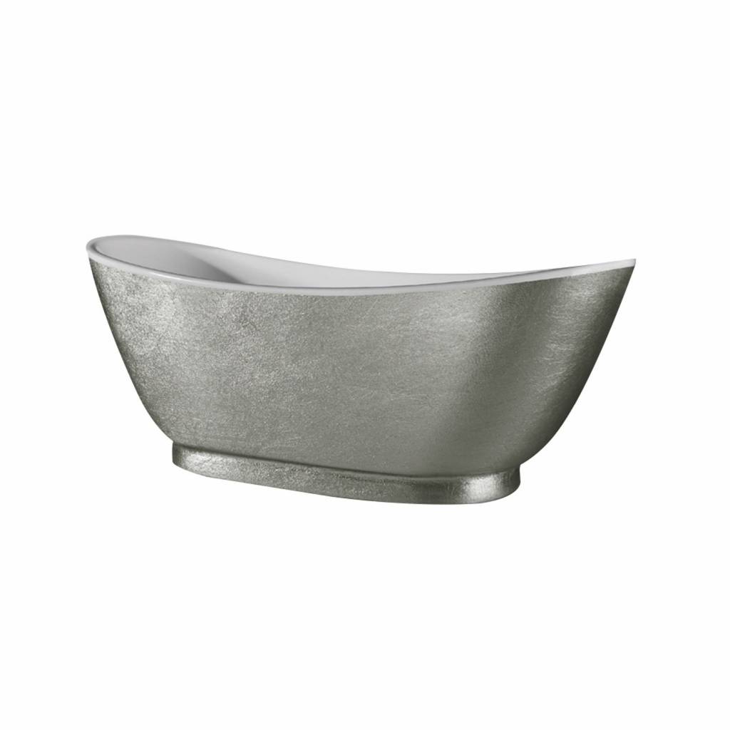 Best Design Vrijstaandbad Silvercreek 175x75x68 cm Zilver