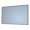 Sanicare Badkamerspiegel Sanicare Q-Mirrors 120x70x2cm Zwart