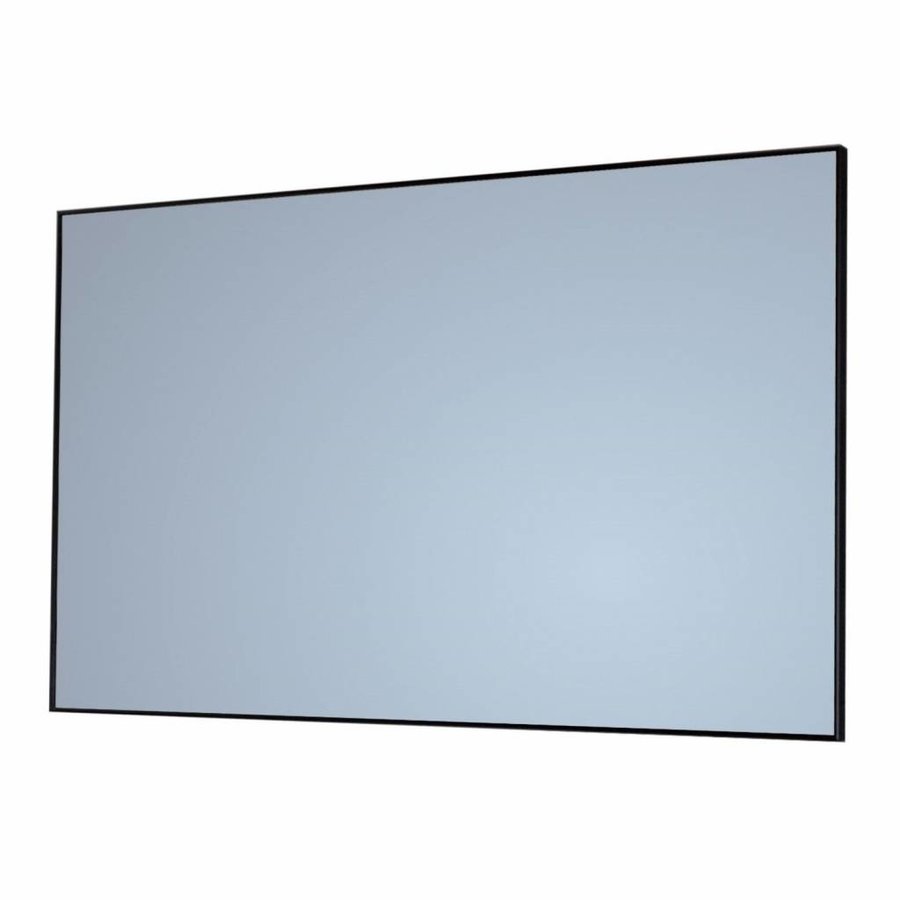 Badkamerspiegel Sanicare Q-Mirrors 100x70x2cm Zwart