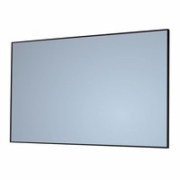 Badkamerspiegel Sanicare Q-Mirrors 90x70x2cm Zwart