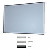 Sanicare Badkamerspiegel Sanicare Q-Mirrors 65x70x2cm Zwart