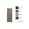 Sanicare Kolomkast Sanicare Q15 1 Soft-Closing Deur 90x33,5x32 cm Grey-Wood