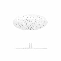 Hoofddouche Best Design White Luxe Rond 30 cm Mat Wit