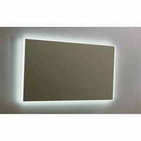 Spiegel Sanilux Mirror Infinity Aluminium met LED Verlichting en  Touch Sensor (alle maten)