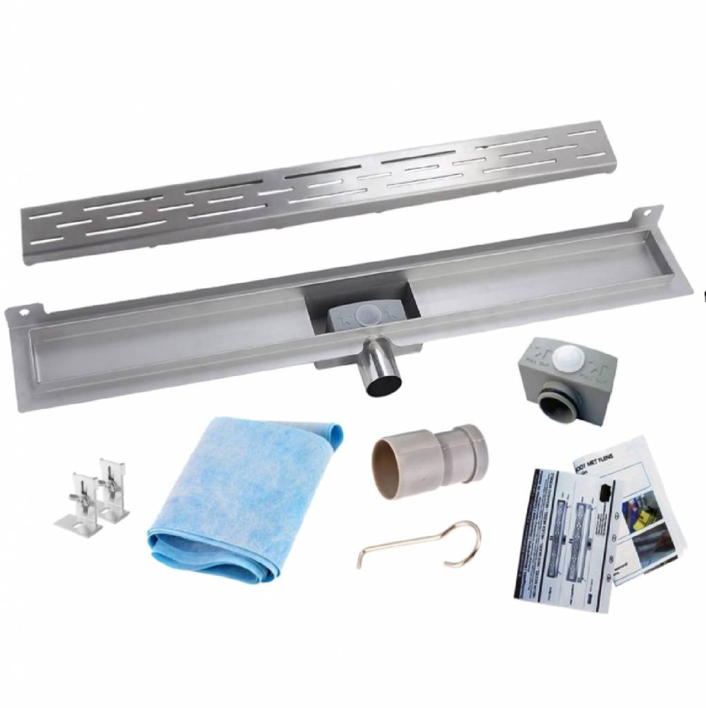 Douchegoot Wiesbaden ECO Met Muurflens 80cm Megadump Tiel