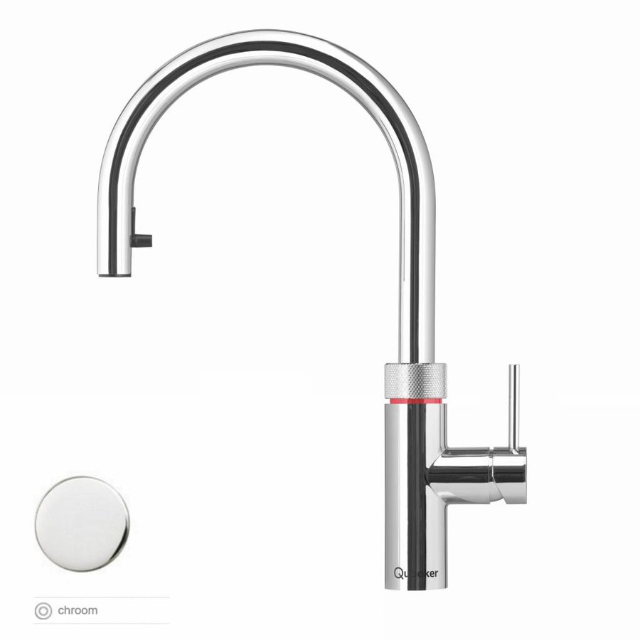 Quooker Cube Flex Chroom met Pro3-VAQ Boiler