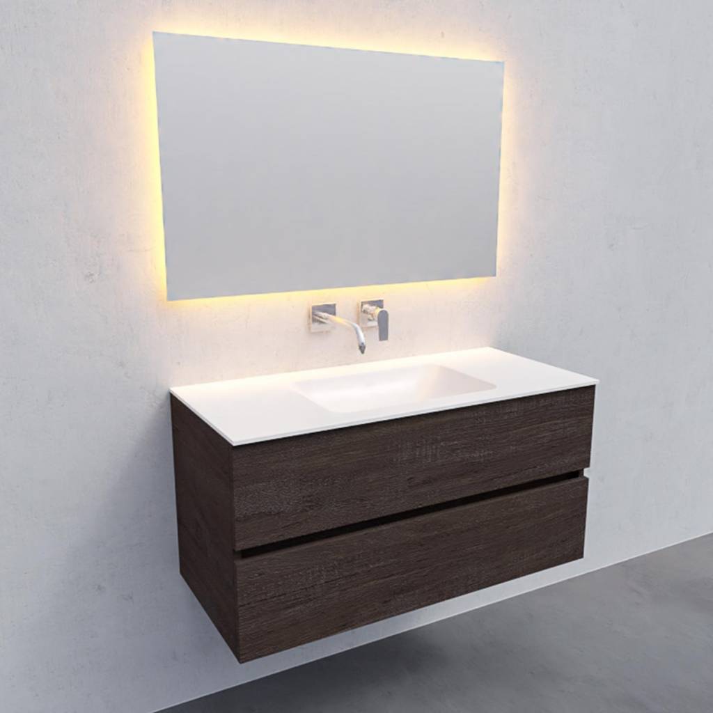 Boss Wessing Badkamermeubel Solid Surface Aqs Oslo 100X46 Cm Midden Wood Dark Brown 0 Kraangaten boss wessing kopen in de aanbieding Boss Wessing Badkamermeubel Solid Surface Aqs Oslo 100X46 Cm Midden Wood Dark Brown 0 Kraangaten boss wessing kopen in de aanbieding