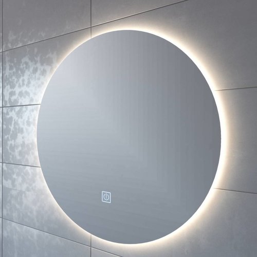 Badkamerspiegel Boss & Wessing Rond 80 cm LED Verlichting Warm White 