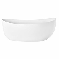 Ligbad Vrijstaand Boss &amp; Wessing 176x86x67 cm Hoogglans Wit