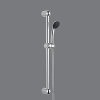 Glijstangset Go By Van Marcke Isifix 66cm Met Handdouche En Doucheslang Chroom