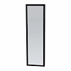 Sanitop Spiegel Topa Silhouette 25x80x2.5 cm Aluminium Zwart