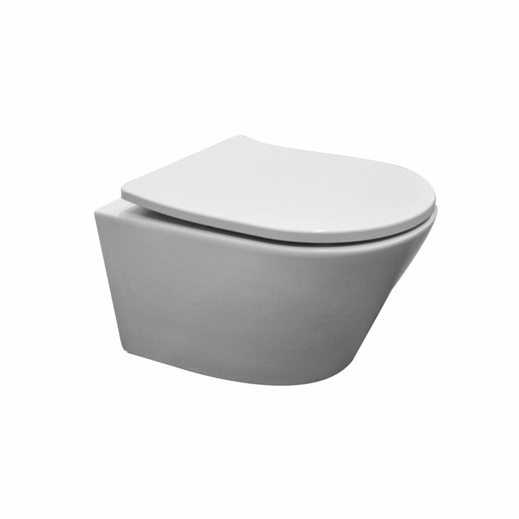 Wiesbaden Wandcloset Vesta Junior Diepspoel Rimfree Wit