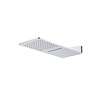 Luxe Vierkante Regendouchekop met Waterval 25X60 cm Chroom