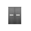 Sanicare Kolomkast Sanicare Q2/Q3/Q8 2-Deurs Soft-Closing Alu Greep 90x67x32 cm Hoogglans Wit