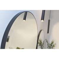 Spiegel LoooX Mirror Black Line Round Ø 80cm