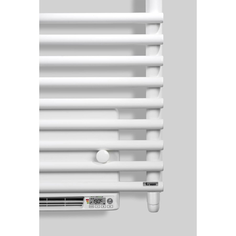 Elektrische Radiator met Blower Vasco Agave HR-EL-BL 50x132 cm 1750W Verkeerswit