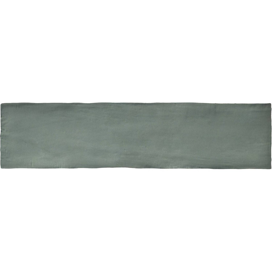 Wandtegel Colonial Jade Mat 7.5x30 cm Mat Groen (prijs per m2)