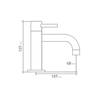 Koudwaterkraan Go By Van Marcke Cocoon 1/2" Chroom